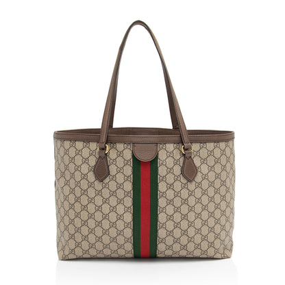 Gucci GG Supreme Ophidia Medium Shopping Tote (SHF-kmrFx4)