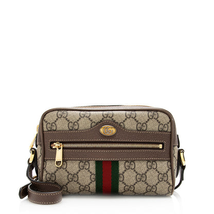 Gucci GG Supreme Ophidia Mini Shoulder Bag (SHF-fUXKec)