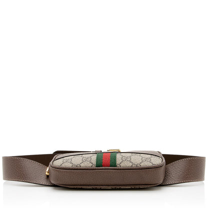 Gucci GG Supreme Ophidia Phone Case Belt Bag - Size 34 / 85 (SHF-19922)