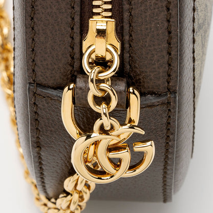 Gucci GG Supreme Ophidia Round Mini Shoulder Bag (SHF-99m356)