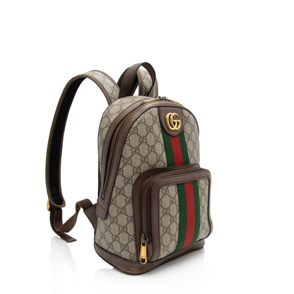 Gucci GG Supreme Ophidia Small Backpack (SHF-A9oqY2)