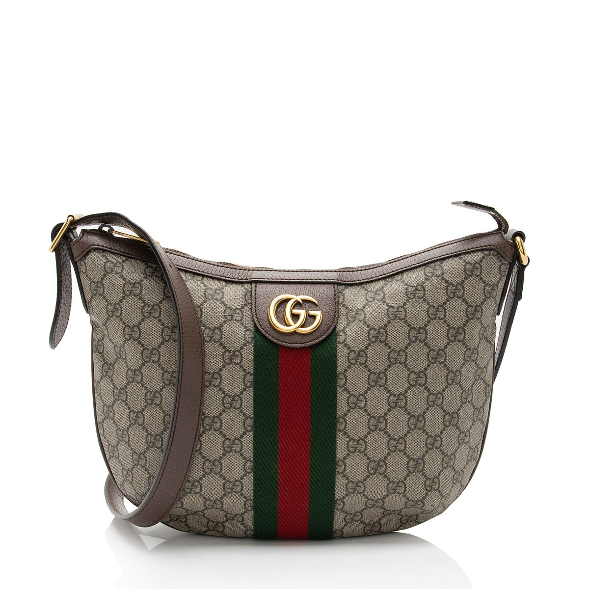 Gucci GG Supreme Ophidia Small Shoulder Bag (SHF-enWfwL)