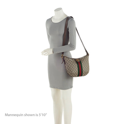 Gucci GG Supreme Ophidia Small Shoulder Bag (SHF-DmWQh2)