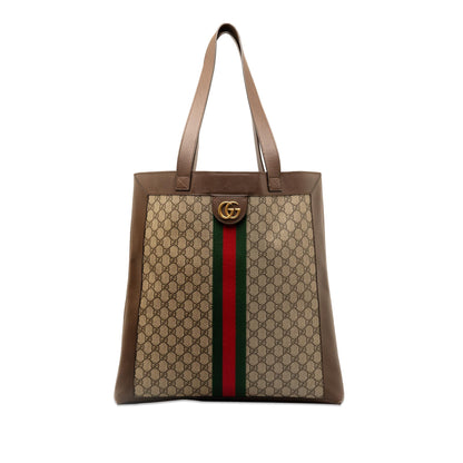 Gucci GG Supreme Ophidia Tote (SHG-n2Y8AL)