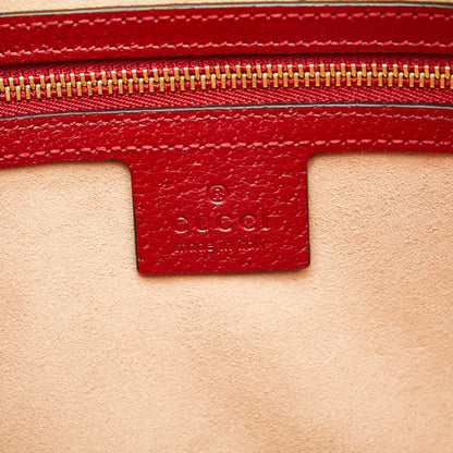 Gucci GG Supreme Ophidia Web Flora Satchel (SHG-DQ9HBO)