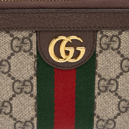Gucci GG Supreme Ophidia Zip Around Wallet (SHF-dEvQd6)