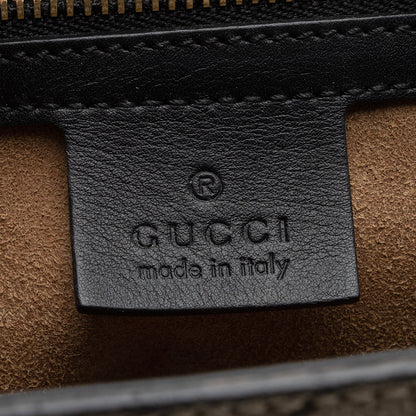 Gucci GG Supreme Padlock Medium Top Handle Satchel (SHF-22676)
