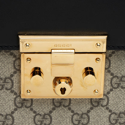 Gucci GG Supreme Padlock Medium Top Handle