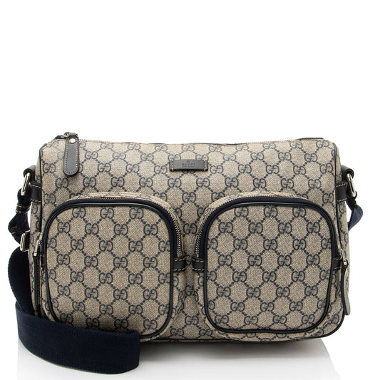 Gucci GG Supreme Pocket Messenger (SHF-z1WHUn)