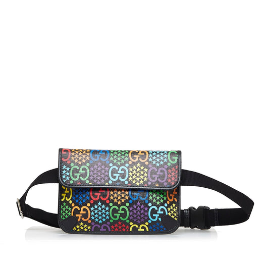 Gucci GG Supreme Psychedelic Belt Bag (SHG-pW05jI)