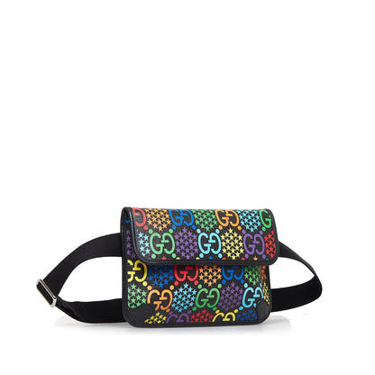 Gucci GG Supreme Psychedelic Belt Bag (SHG-pW05jI)