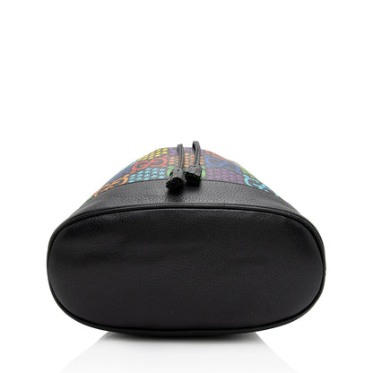 Gucci GG Supreme Psychedelic Bucket Bag (SHF-FBIF8K)