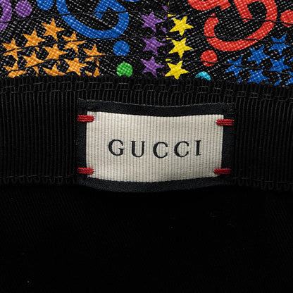 Gucci GG Supreme Psychedelic Fedora Hat - Size M (SHF-23709)