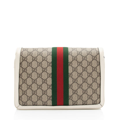Gucci GG Supreme Queen Margaret Medium Shoulder Bag (SHF-ru59Pg)