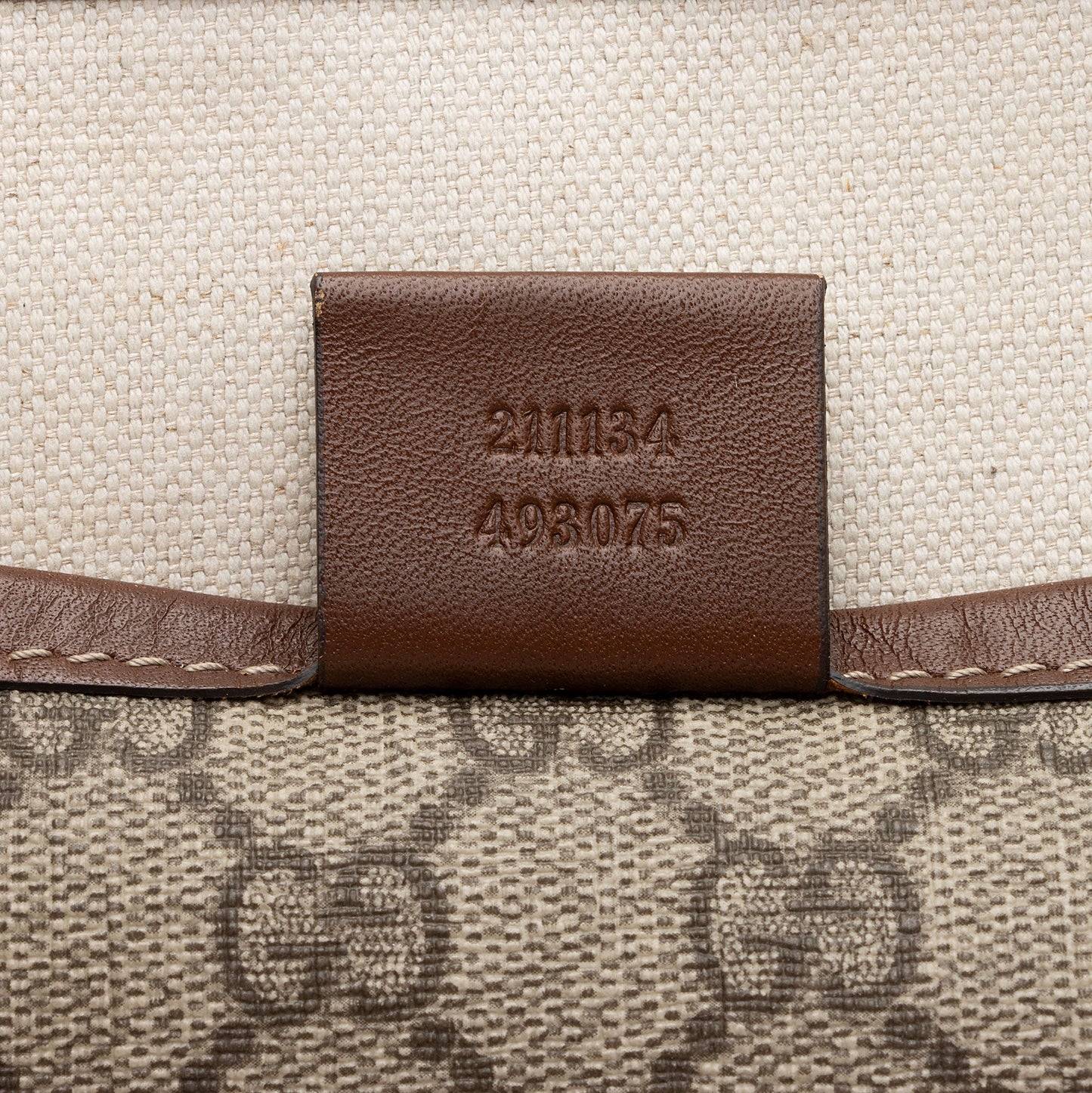 Gucci GG Supreme Signature Web Loop Medium Tote (SHF-J62D4H)