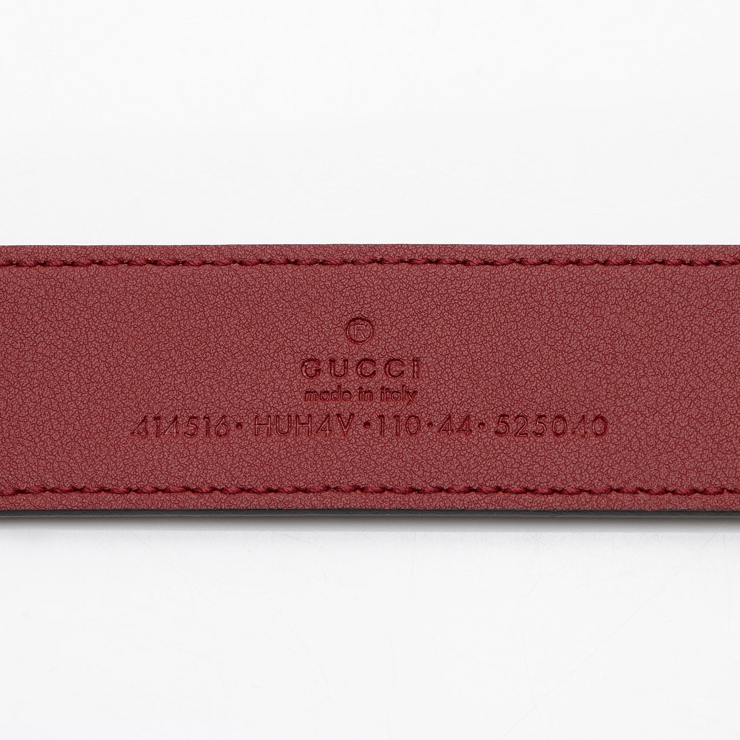Gucci GG Supreme GG Marmont Slim Belt - Size 44 / 110 (SHF-CvMVZf)