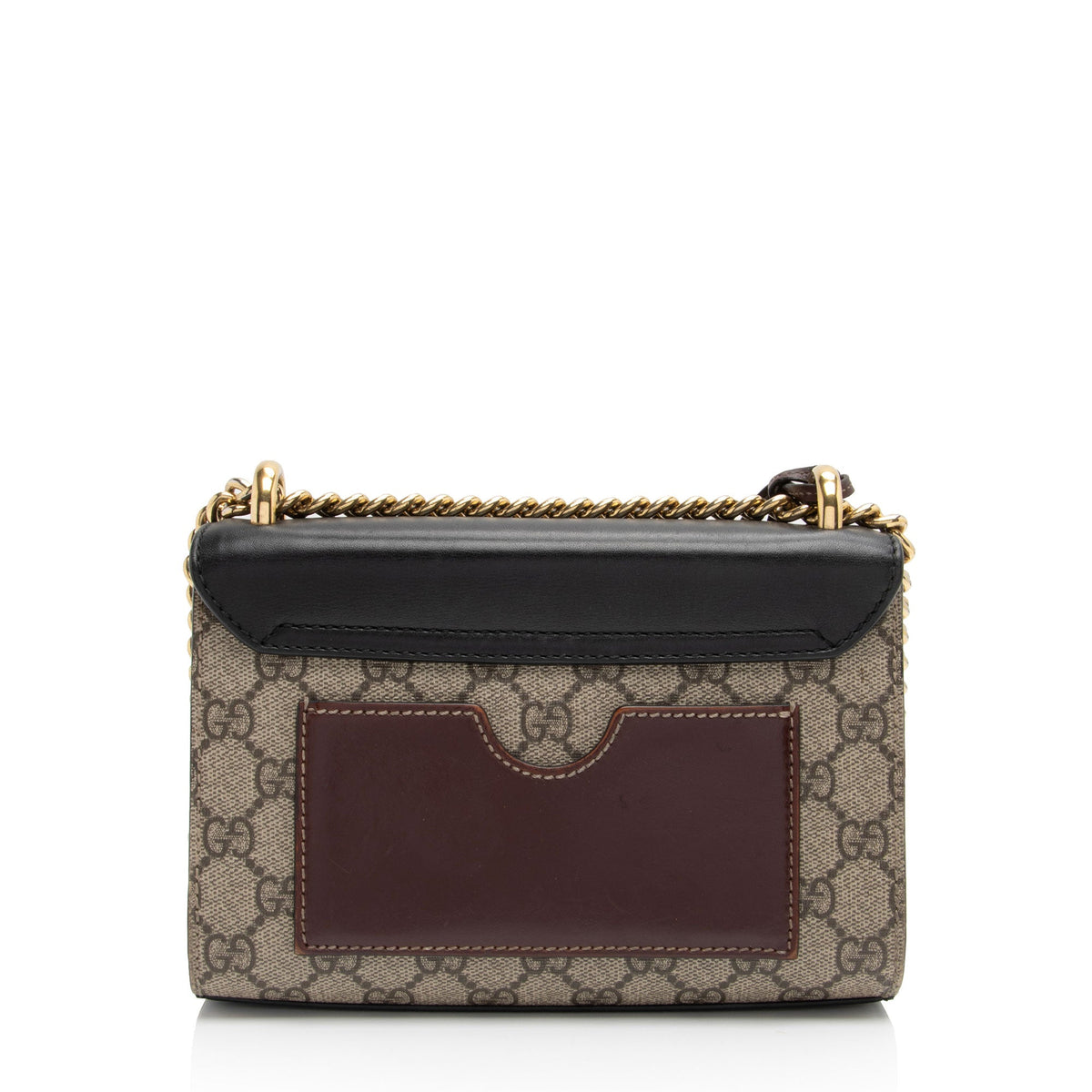 Gucci GG Supreme Small Padlock Shoulder Bag (SHF-wWXgdi)