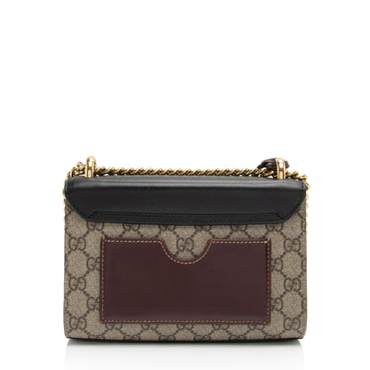 Gucci GG Supreme Small Padlock Shoulder Bag (SHF-wWXgdi)