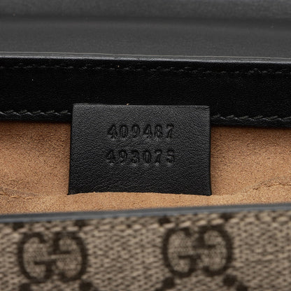 Gucci GG Supreme Small Padlock Shoulder Bag