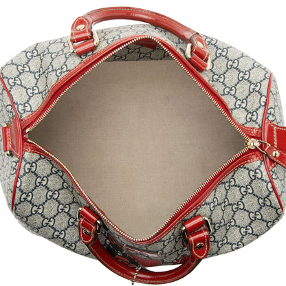Gucci GG Supreme Tattoo Heart Medium Boston Bag (SHF-mYHaeC)