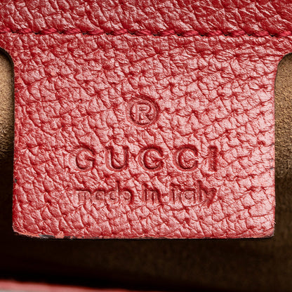 Gucci GG Supreme Tian Padlock Shoulder Bag (SHF-21600)