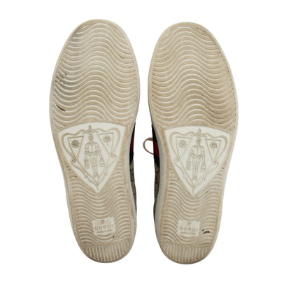 Gucci GG Supreme Web Ace Sneakers - Size 8 / 38 (SHF-cQ9zfZ)
