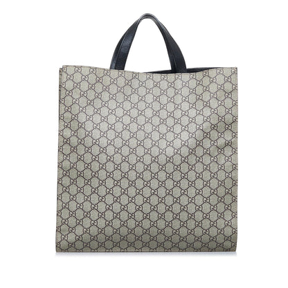 Gucci GG Supreme Web Animalier Satchel (SHG-aiiY9A)