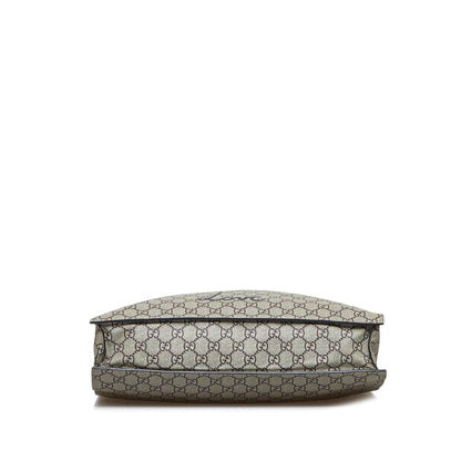 Gucci GG Supreme Web Animalier Satchel (SHG-aiiY9A)