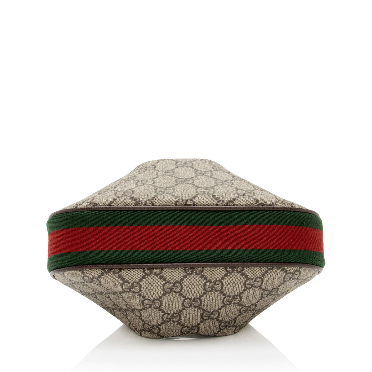 Gucci GG Supreme Web Attache Small Shoulder Bag (SHF-sxZNBL)