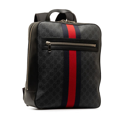 Gucci GG Supreme Web Backpack (SHG-Jo83GN)