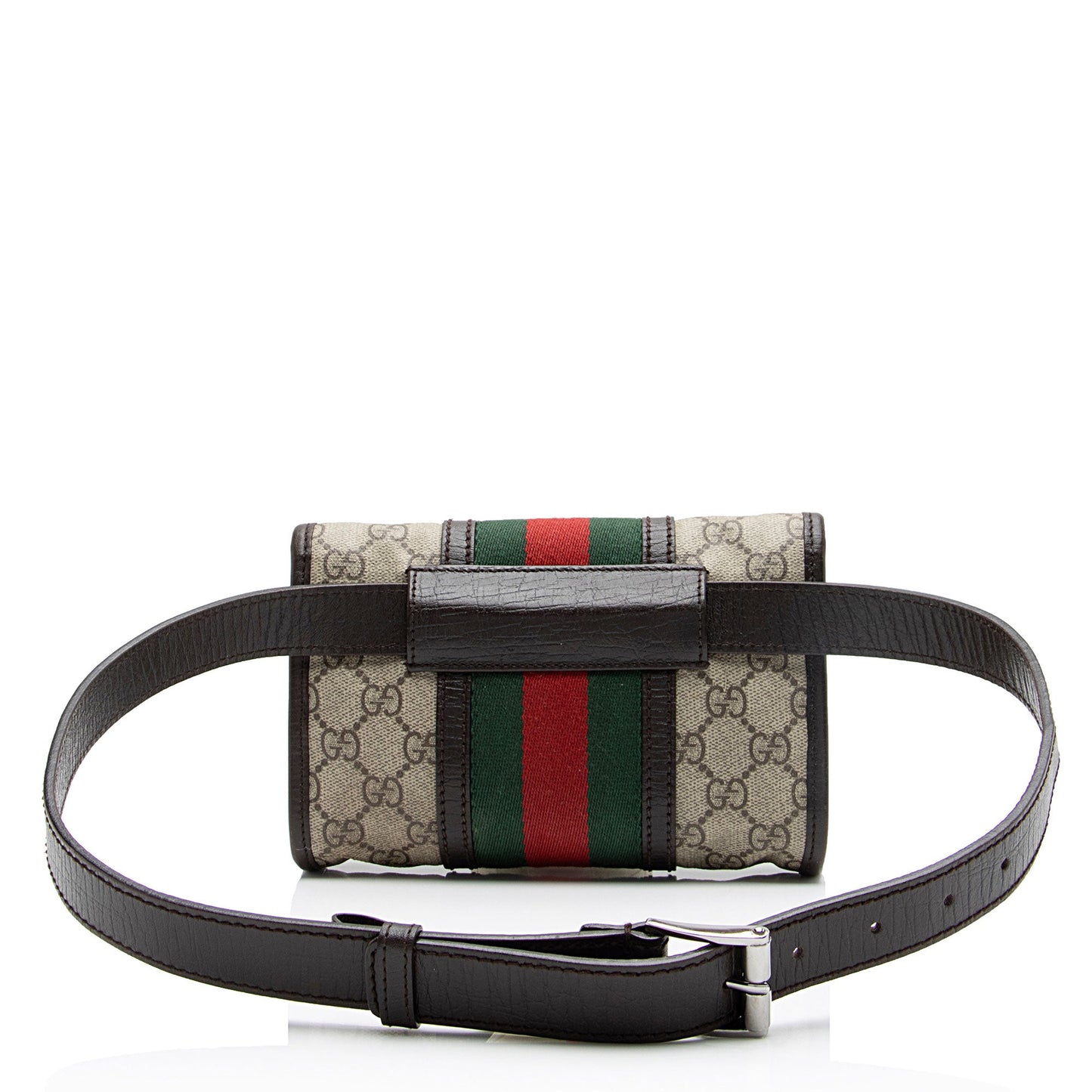 Gucci GG Supreme Web Belt Bag (SHF-Bdkuvr)