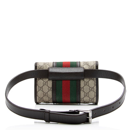 Gucci GG Supreme Web Belt Bag (SHF-Bdkuvr)