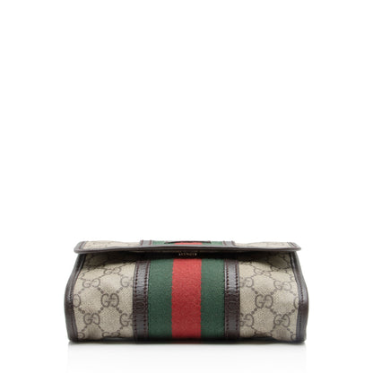 Gucci GG Supreme Web Belt Bag (SHF-Bdkuvr)