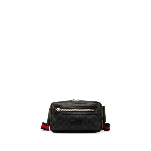 Gucci GG Supreme Web Belt Bag (SHG-fqt5v2)