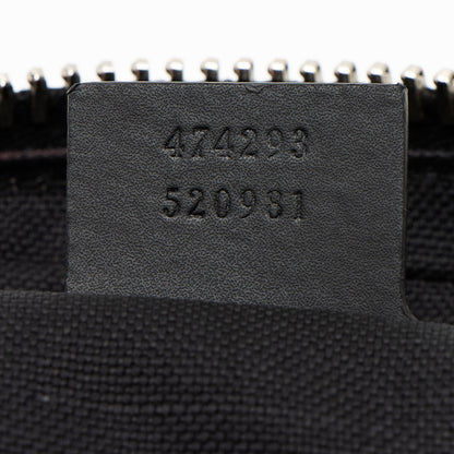 Gucci GG Supreme Web Zip Belt Bag (SHF-52MZPp)