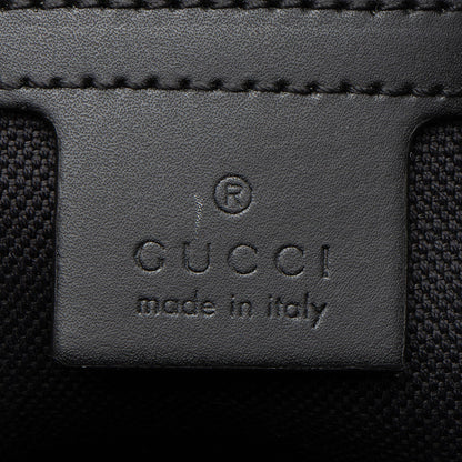 Gucci GG Supreme Web Zip Belt Bag (SHF-52MZPp)