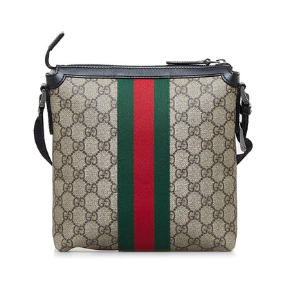 Gucci GG Supreme Web Crossbody (SHG-0RcW81)