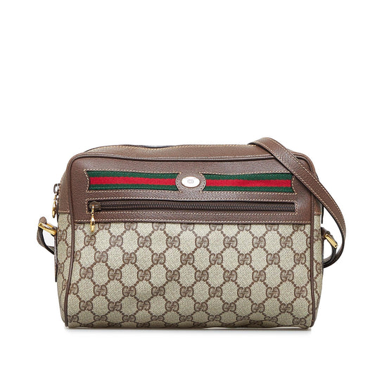 Gucci GG Supreme Web Crossbody (SHG-Dazr8b)