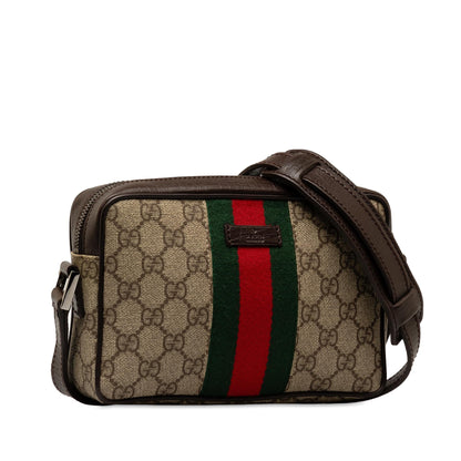 Gucci GG Supreme Web Crossbody (SHG-KGktw8)