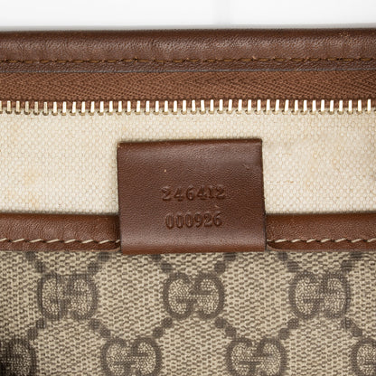 Gucci GG Supreme Web Loop Flat Messenger Bag (SHF-23803)
