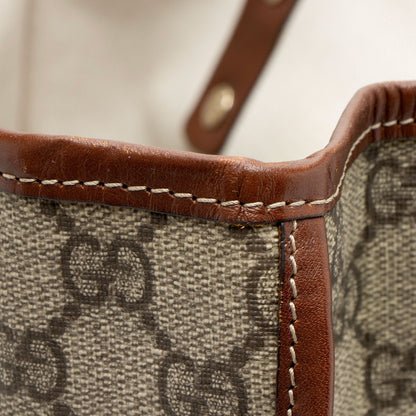 Gucci GG Supreme Web Loop N/S Shopping Tote