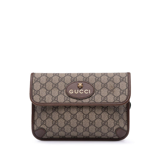 Gucci GG Supreme Web Neo Vintage Belt Bag