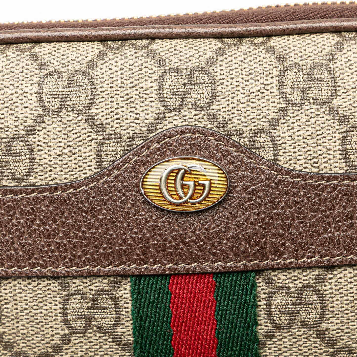 Gucci GG Supreme Web Ophidia Belt Bag