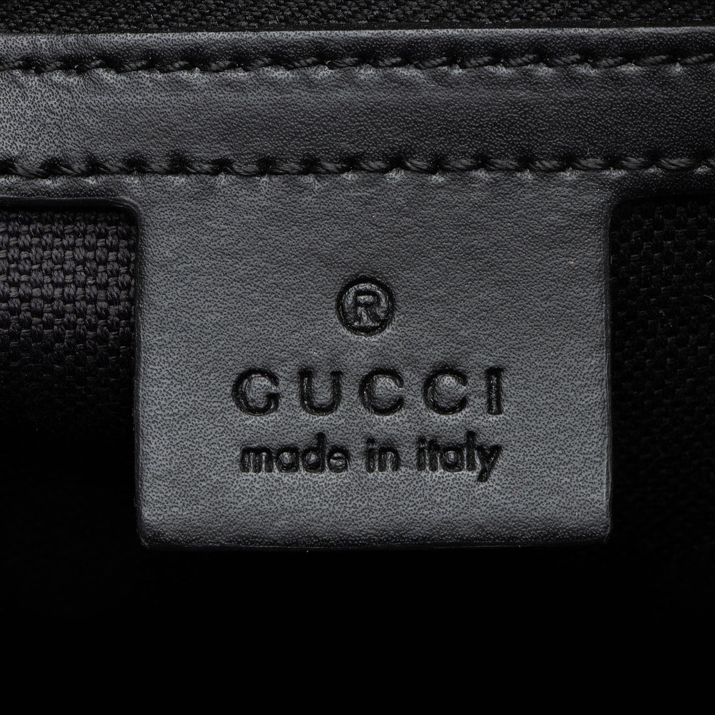 Gucci GG Supreme Web Zip Belt Bag