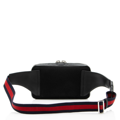 Gucci GG Supreme Web Zip Belt Bag
