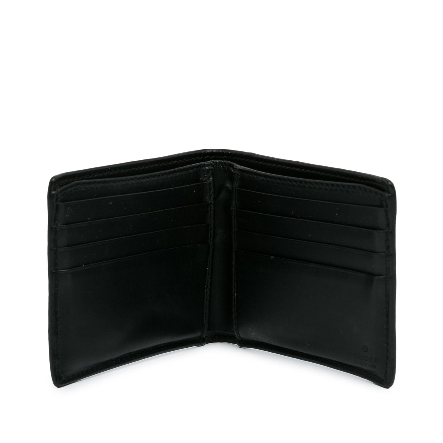 Gucci GG Supreme Wolf Bifold Small Wallet (SHG-lPIwDq)
