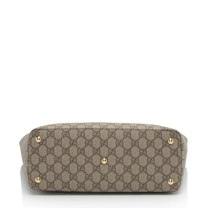 Gucci GG Supreme Zip Tote (SHF-4hpfA5)