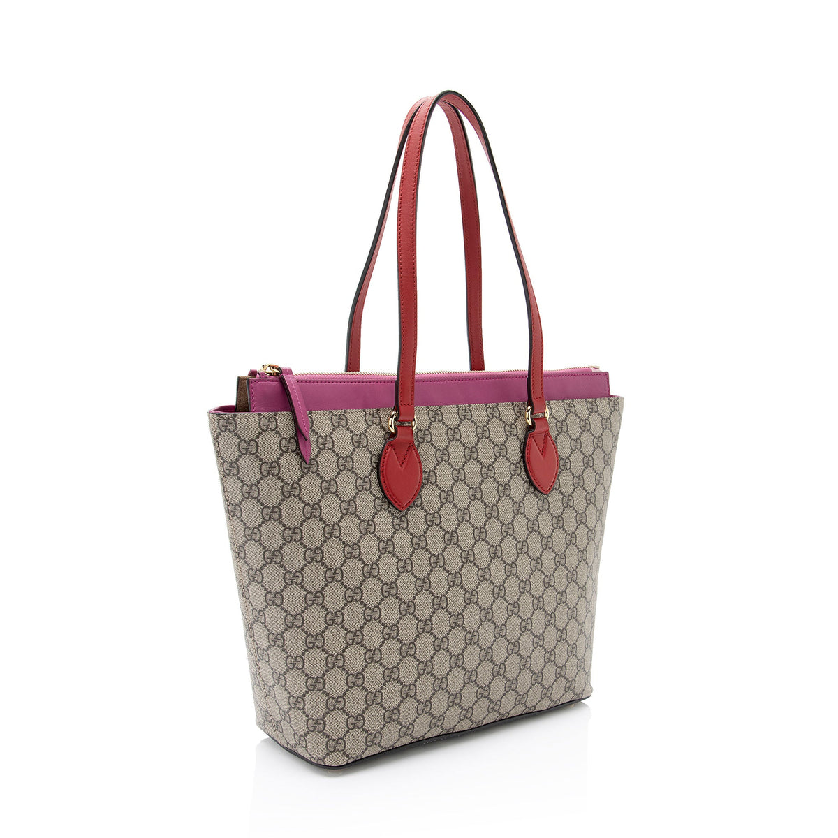 Gucci GG Supreme Zip Tote