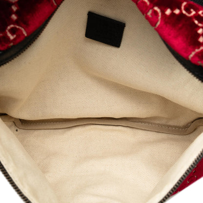 Gucci GG Velvet Ophidia Belt Bag (SHG-vPMoAs)