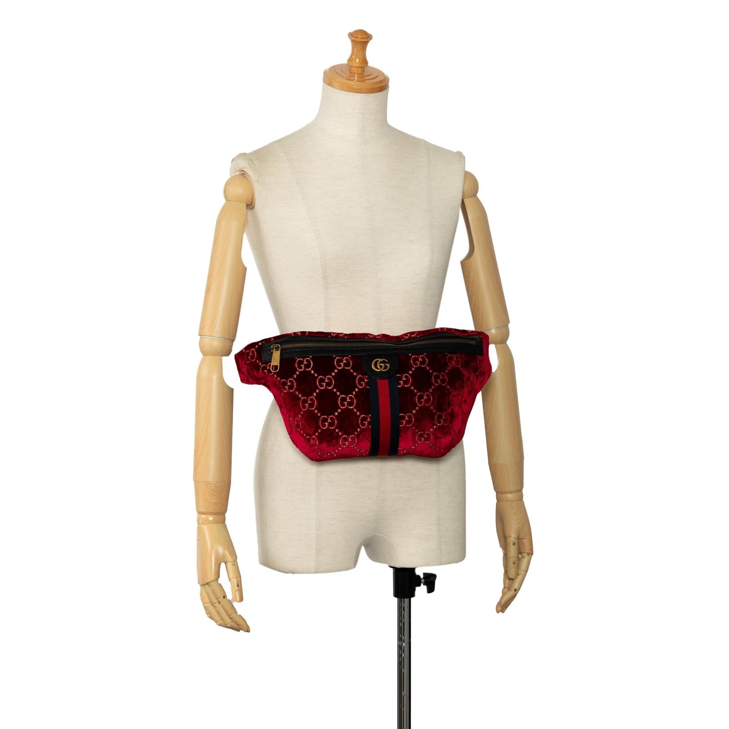 Gucci GG Velvet Ophidia Belt Bag (SHG-vPMoAs)